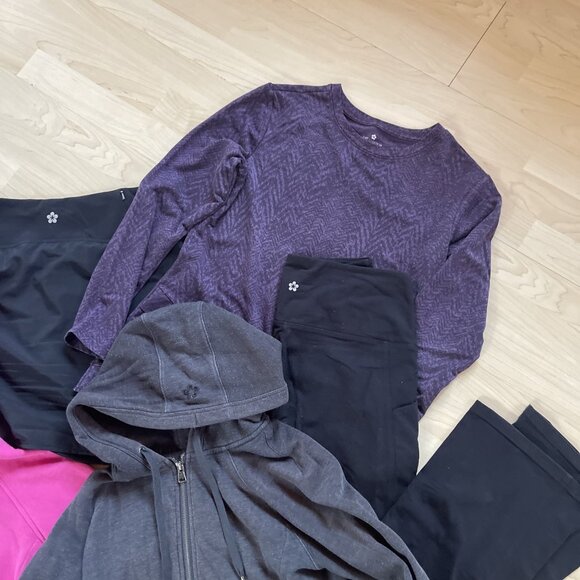 Big Bulk lot Tuff Athletics Clothing Womens S / M Workout Yoga Lululemon Style - Picture 5 of 16